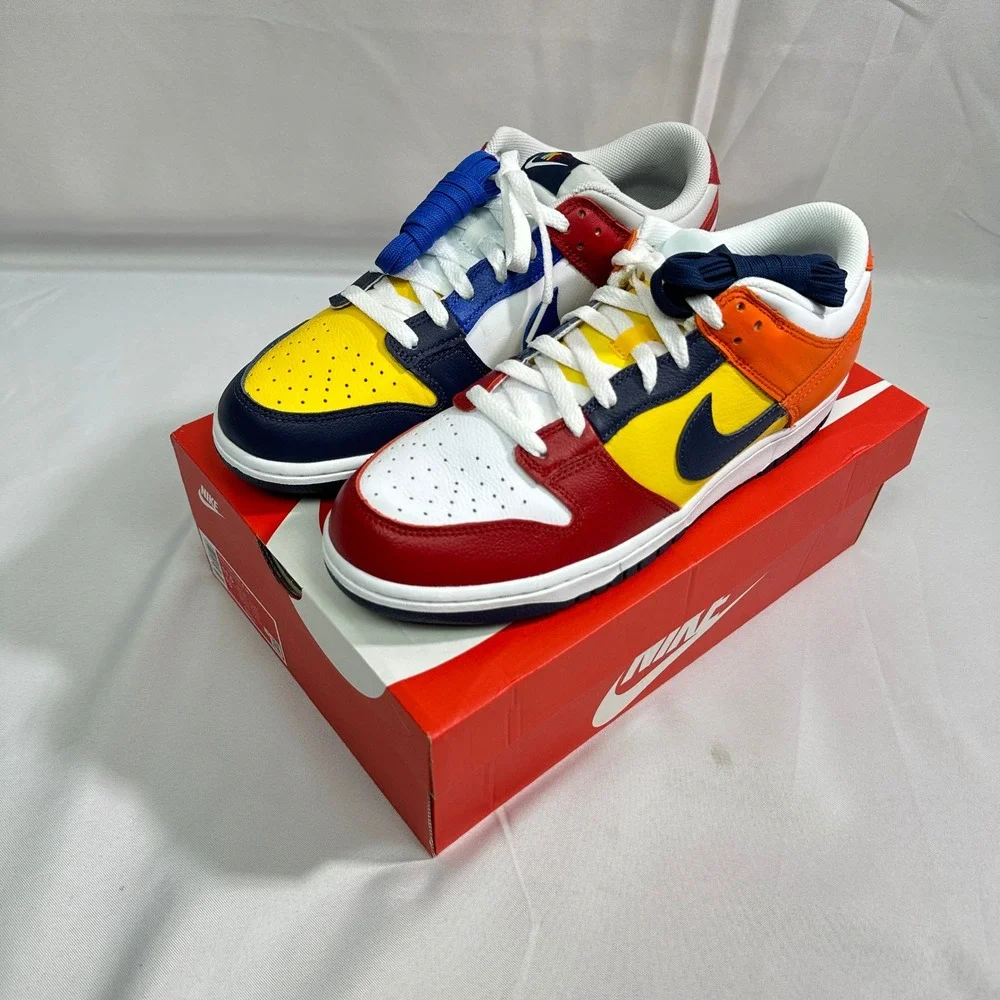 Nike Dunk Low JP QS What The CO.JP Mens 11.5 Midnight Navy Varsity Maize IB2051